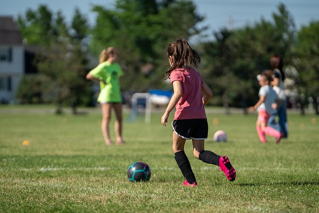 soccer, soccer ball, youth, girl, dribble, kick, child, sports, soccer, soccer, soccer, soccer, soccer